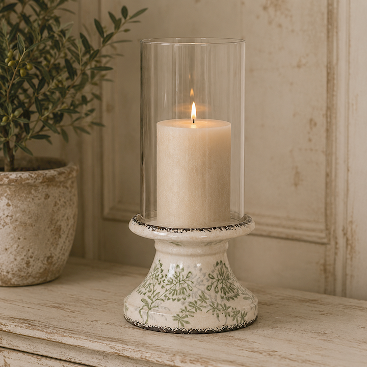 OSTUNI CANDLE LAMP 23x23x46cm